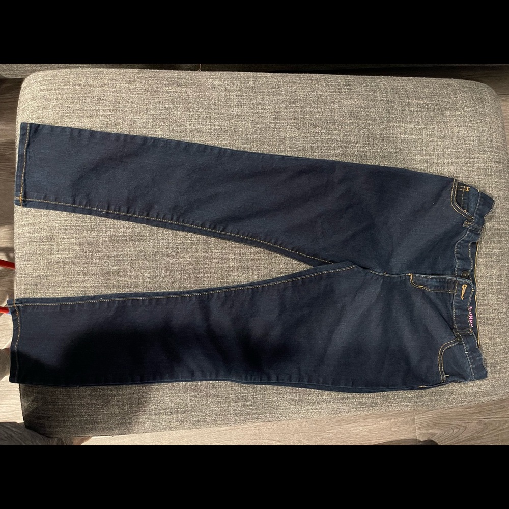 Girls Denim Jeans worn once size 16